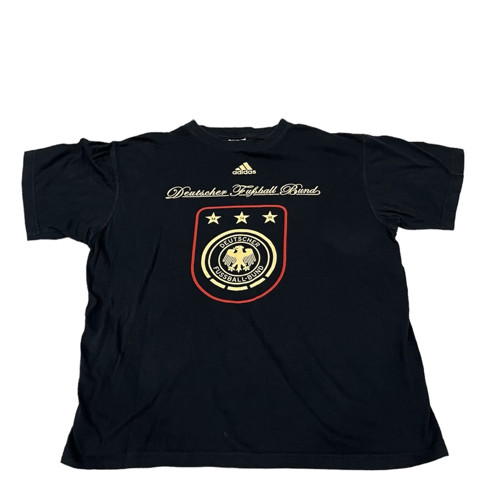 Adidas Men's Germany "Deutscher Fussball-Bund" Titled T-Shirt Size Medium